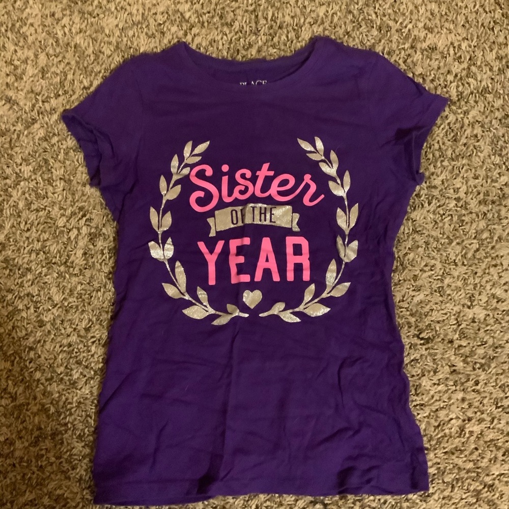 Children’s Place, Sister of The year tee shirt